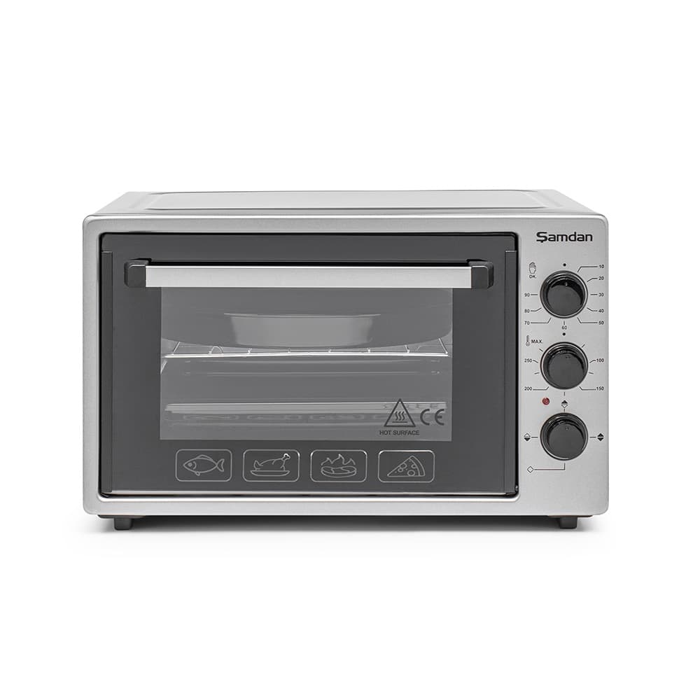 Furrë Mini 36L SAMDAN ZY2011 – Furrë Elektrike Midi me Termostat 50–300°C