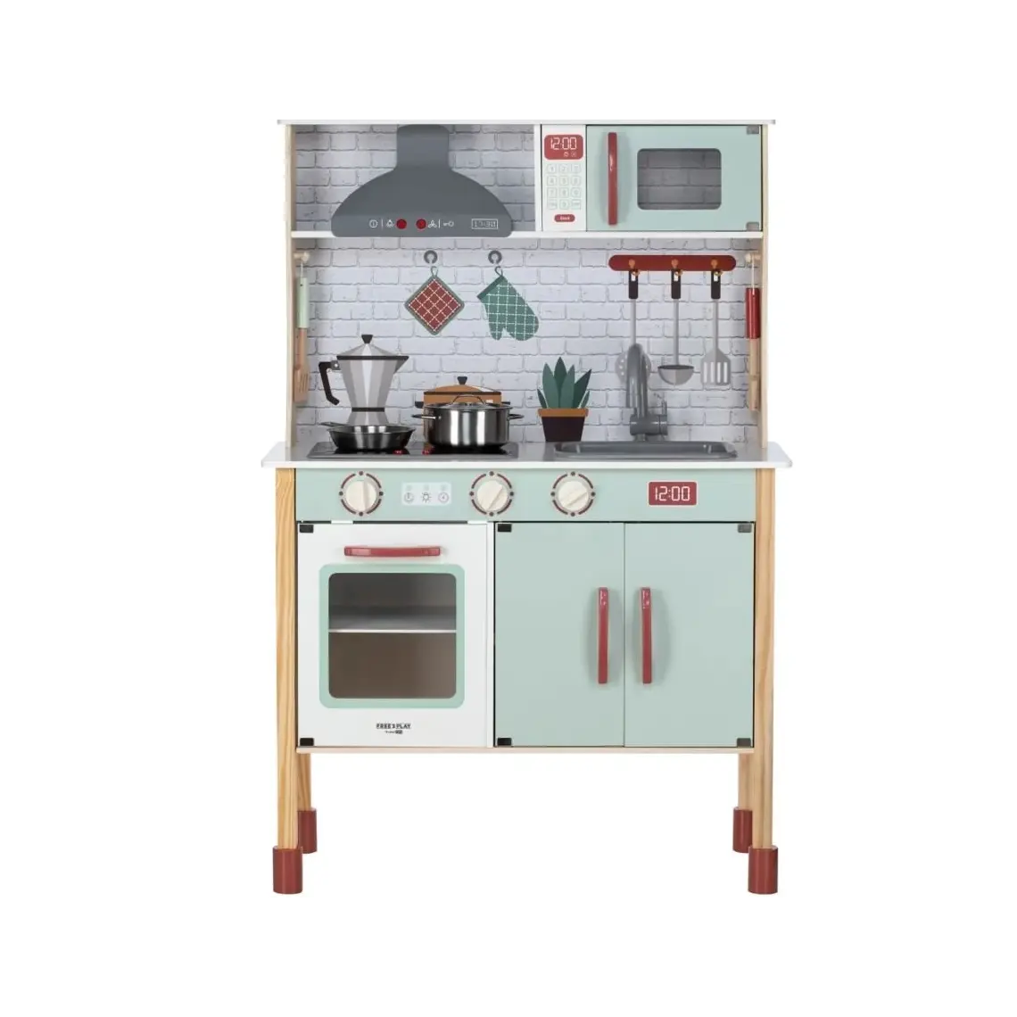 Kuzhinë Druri për Fëmijë Kitchen Mini Chef