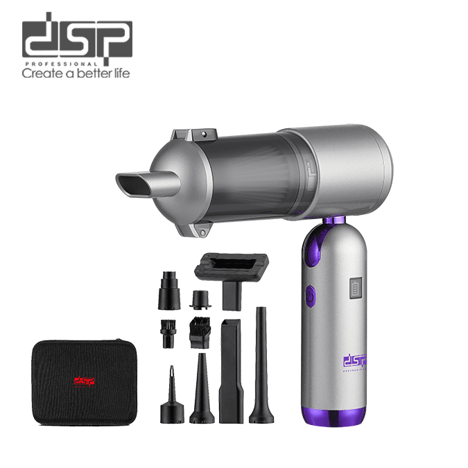 Fshesë Makine me Bateri DSP KD2077 – Vacuum Cleaner 120W pa Kabëll me HEPA & 17kPa