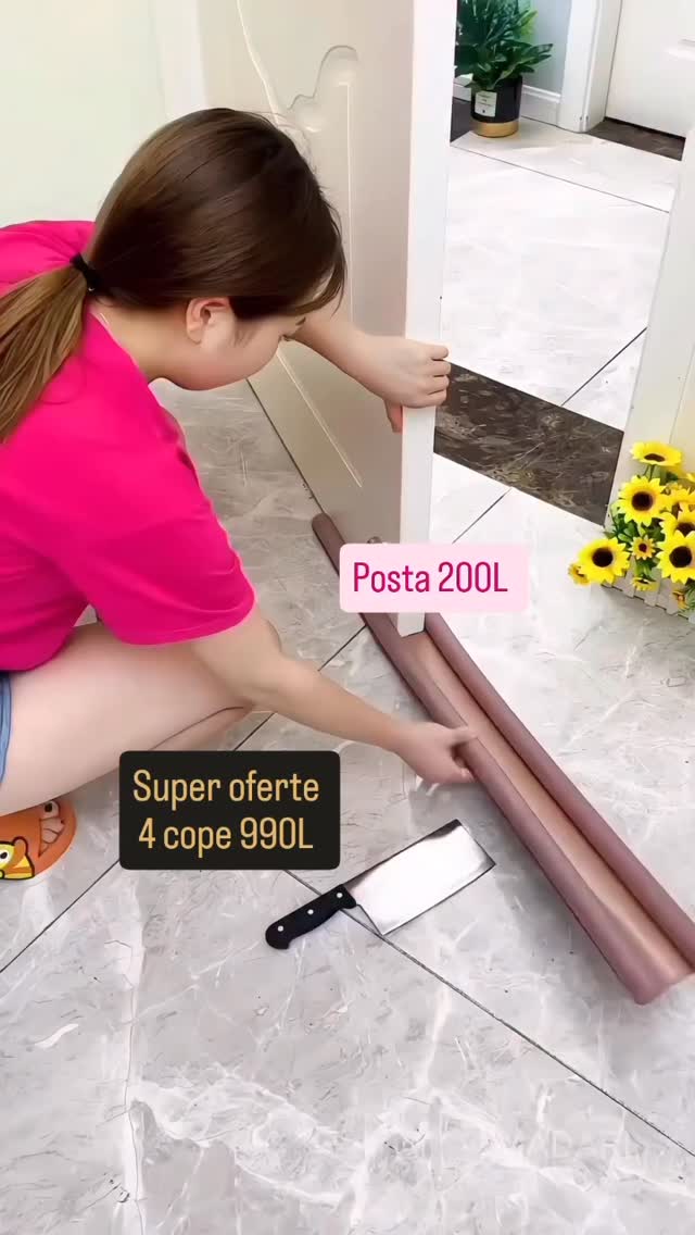 Izolues poshtë derës, set 4 copë