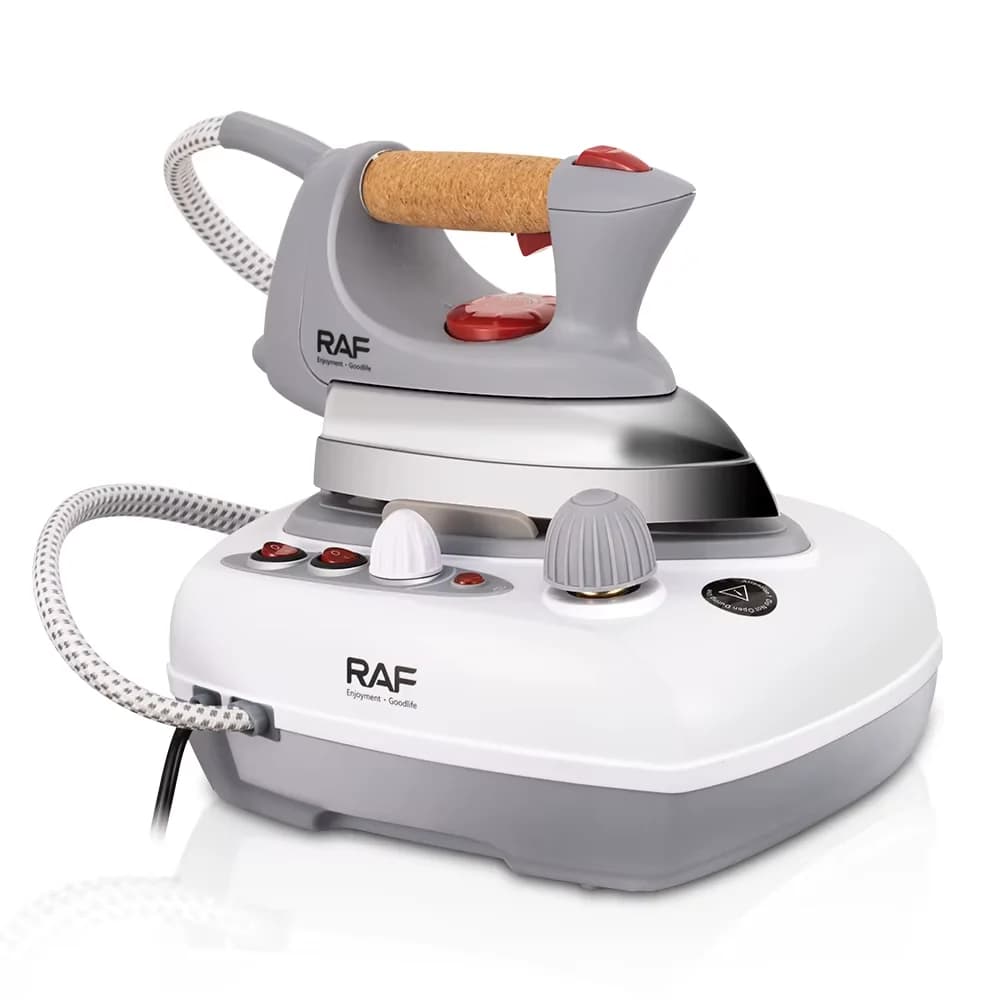 RAF Steam Station R.1254 – Hekur me avull profesionale 2000W me depozitë të madhe uji