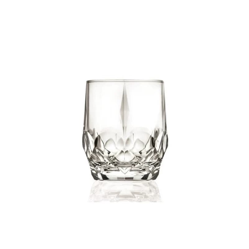 Gota Whisky Kristali RCR Alkemist 33 cl | Set 6 Copë Made in Italy