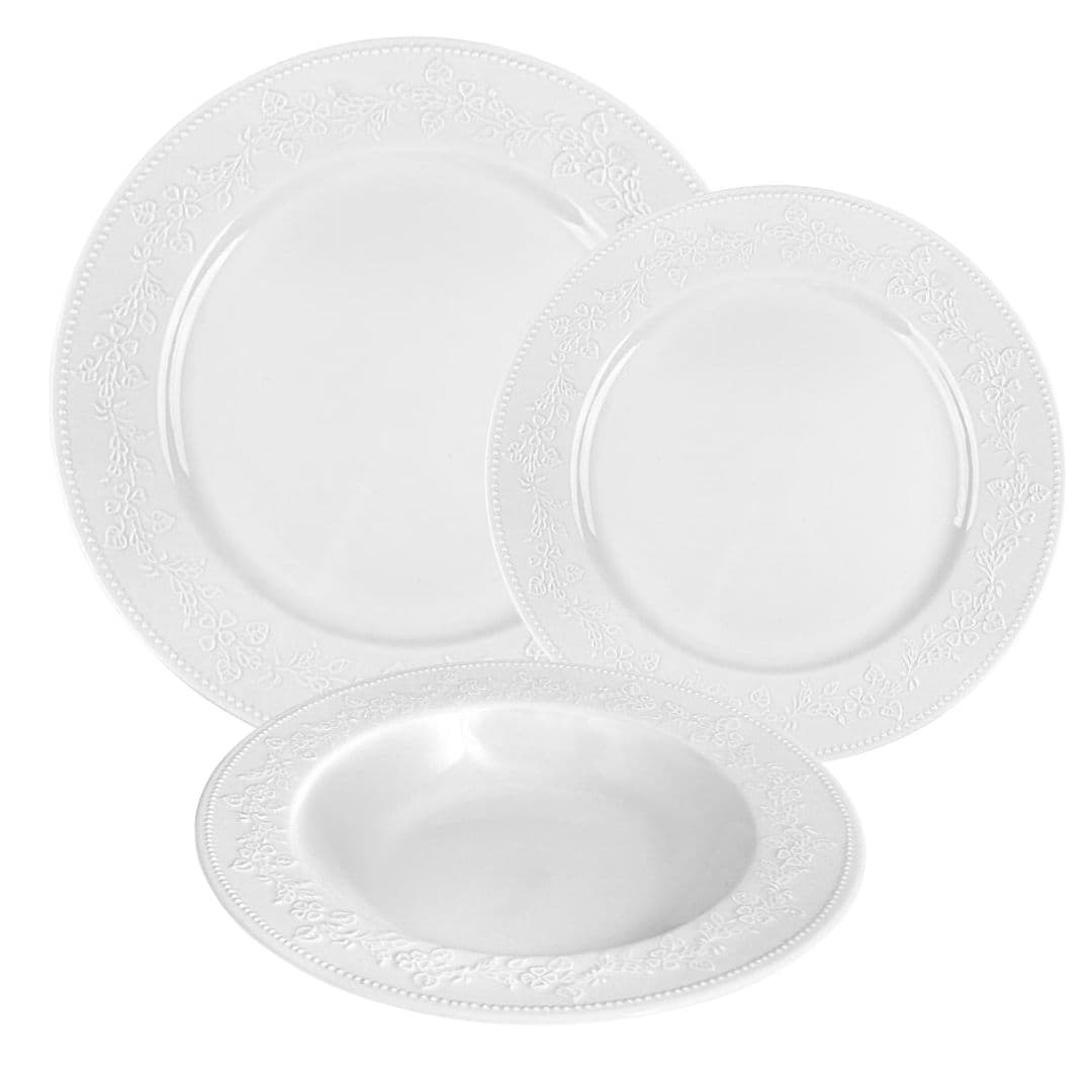 Set 18 Pjata Kristal Porcelan PW35 ORIANA FERELLI