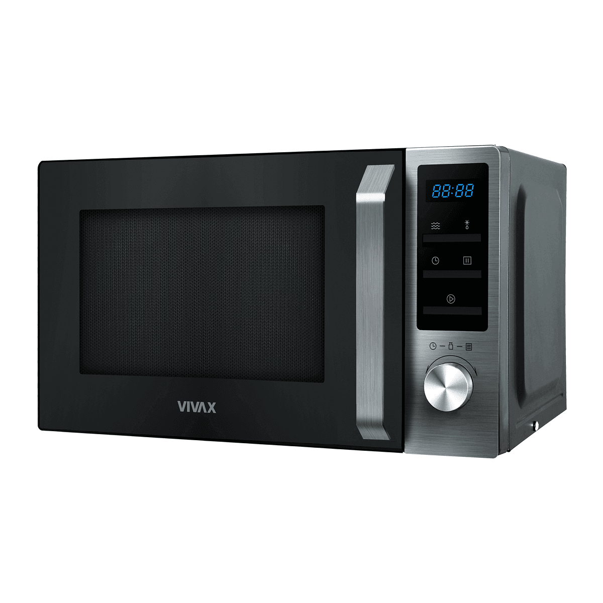 Furra me Mikrovalë VIVAX MWO-2079 BG 20L me Grill Digital – Inox & Xham