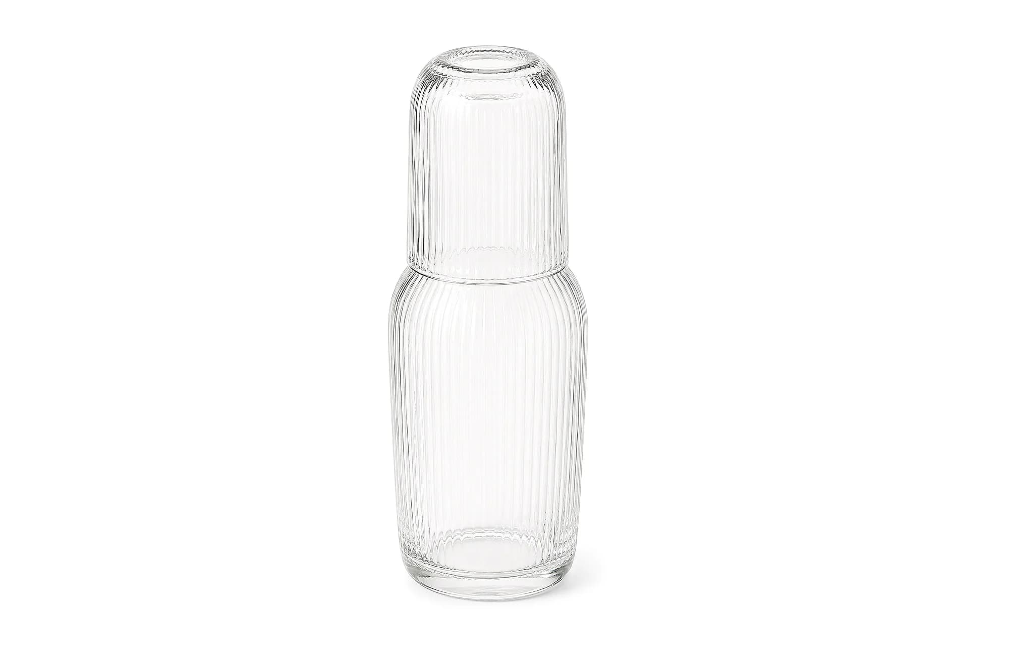 Karafë Qelqi me Gotë Danny Home | Set Elegante për Ujë dhe Pije