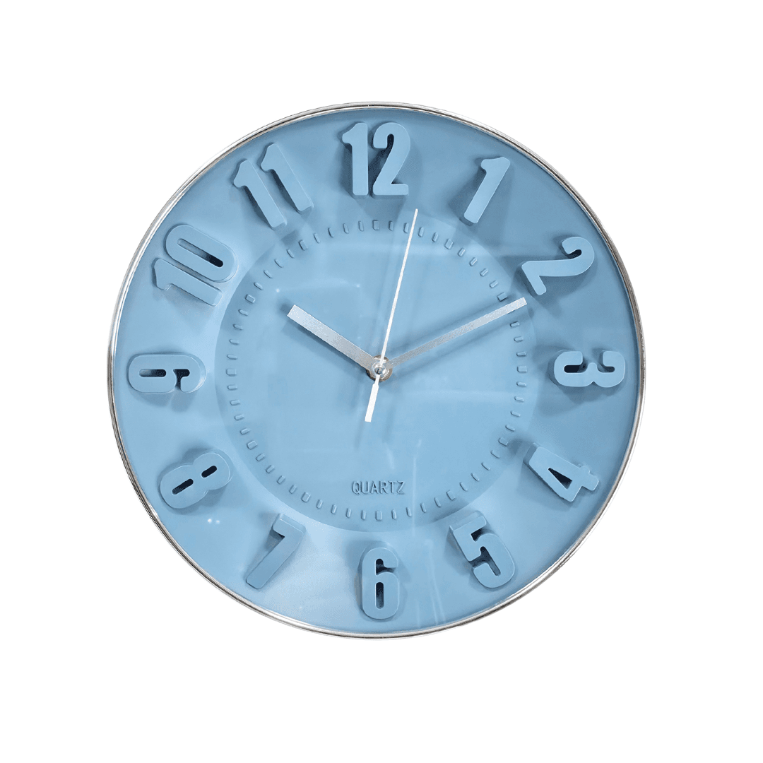 Orë Muri Rrethore 30cm Blu TS617713