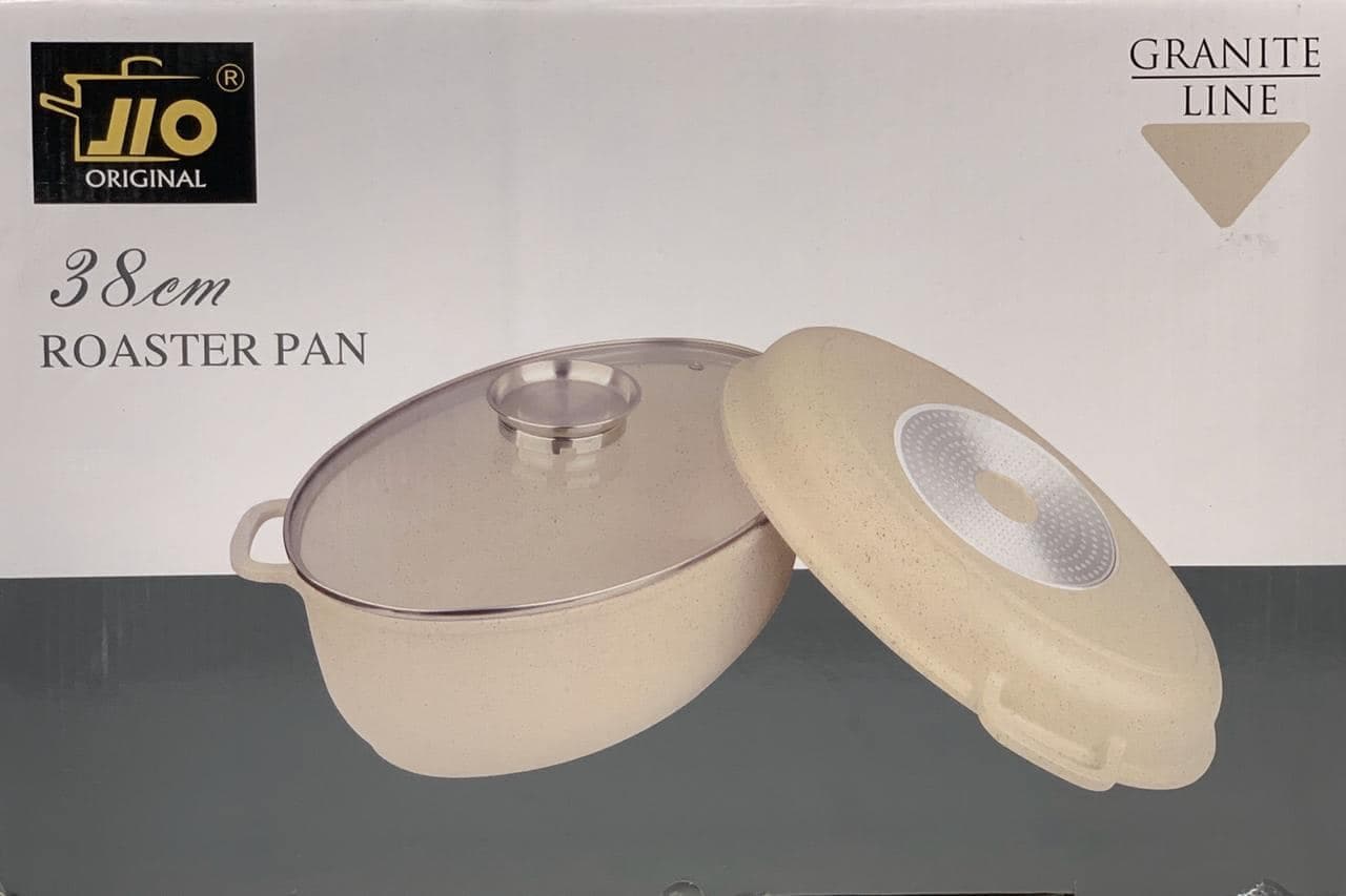 Tave Tenxhere Graniti PREMIUM 38x13cm/8L Induksion ILO JD1838