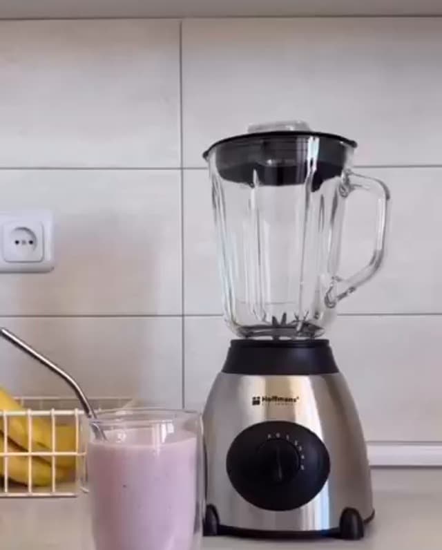 Blender dhe grirëse kafeje 2 në 1 Hoffmans, 800 W