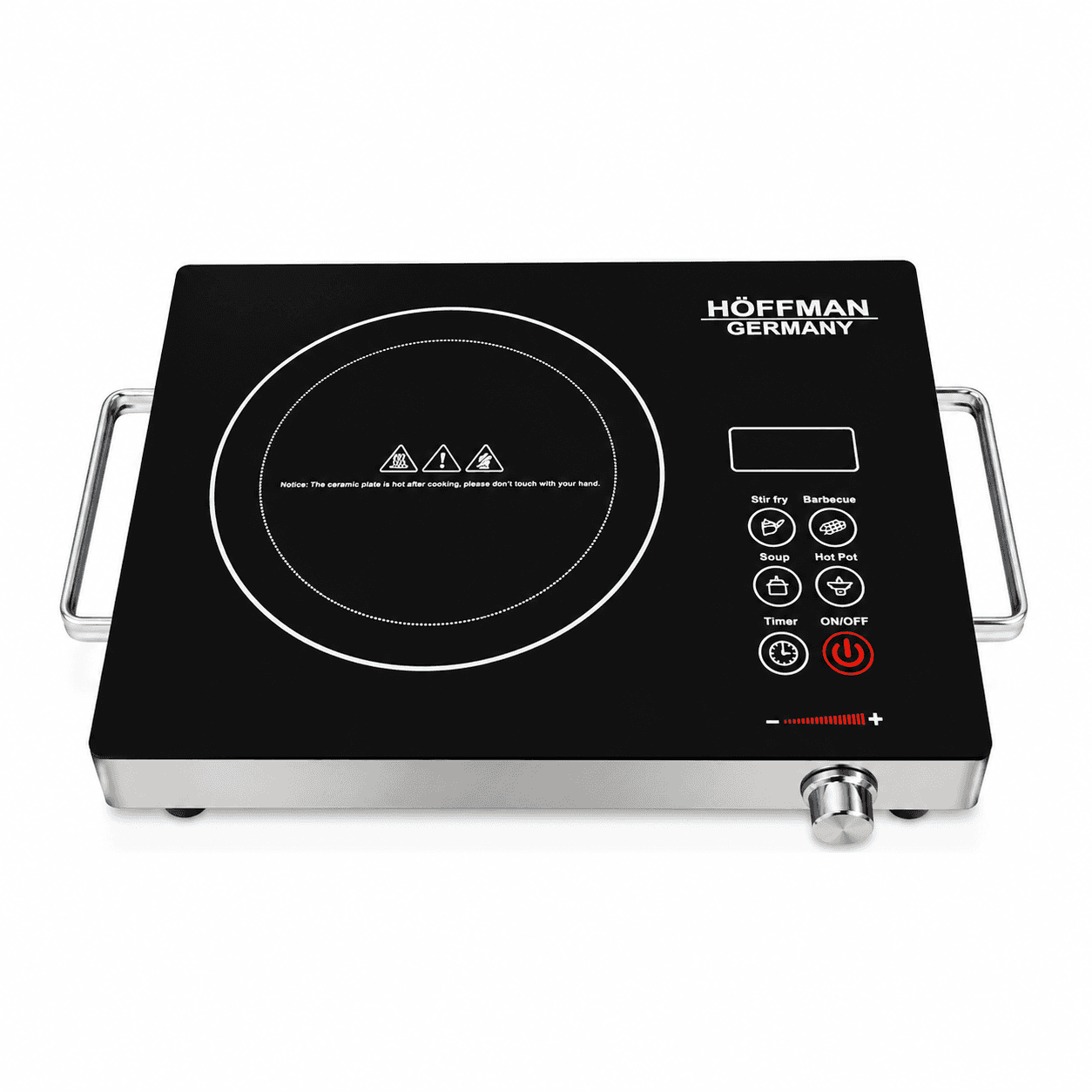 Pjanure Infrared hoffman HF-451LP me Ngrohje Infra të Kuqe dhe Ekran LED Digital