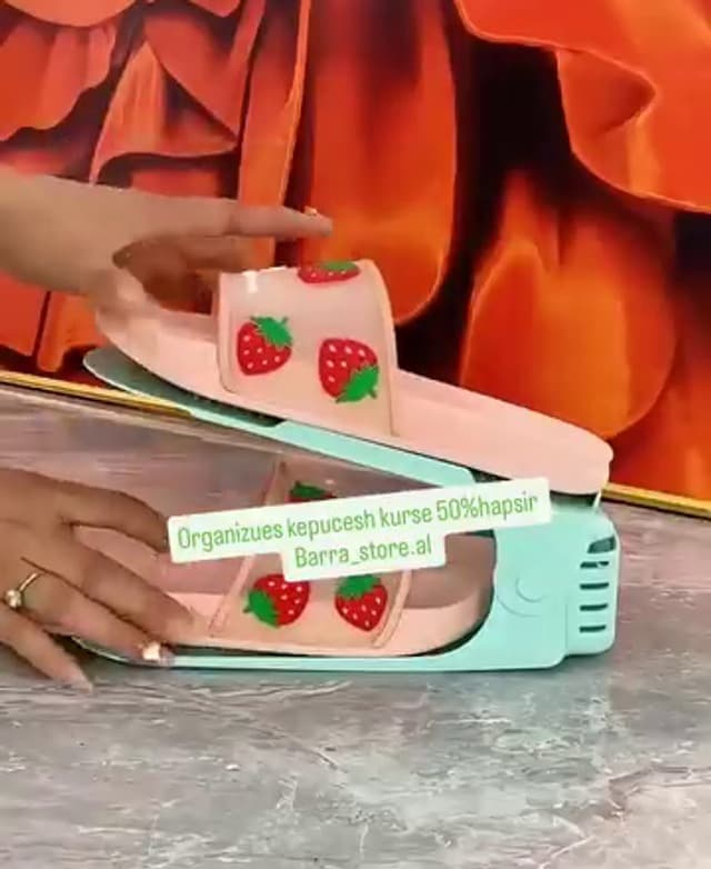 Organizues këpucësh me dy nivele, set 6 copë