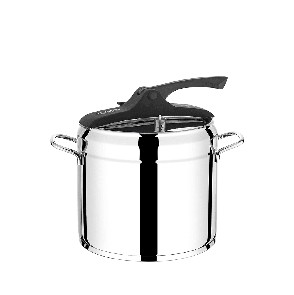 Tenxhere me Presion 6L VIVALDI Premium – Çelik Inox 18/10, Bazë 3 Shtresa