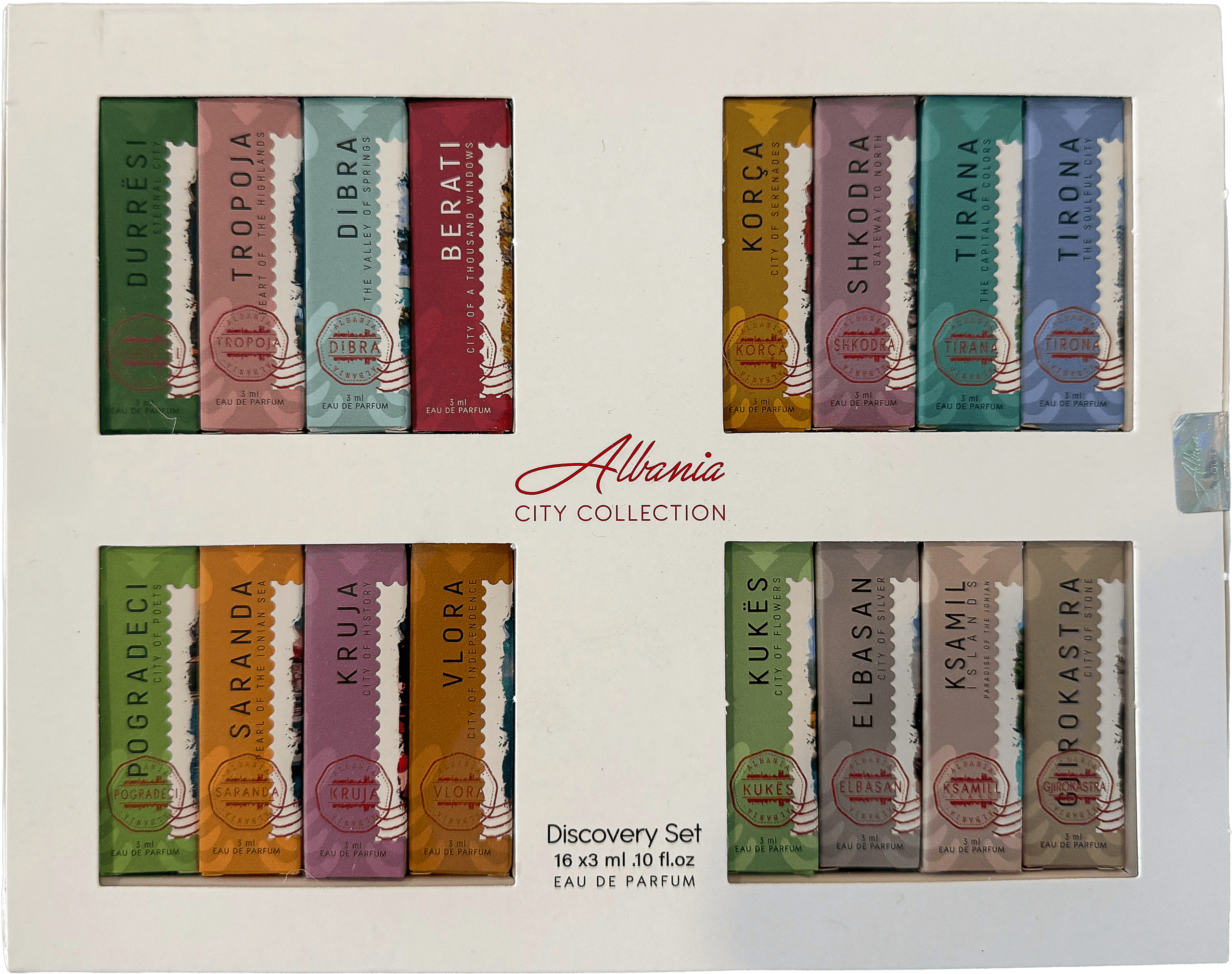 Aroma Albania Discovery Set – 16 × 3 ml Eau de Parfum