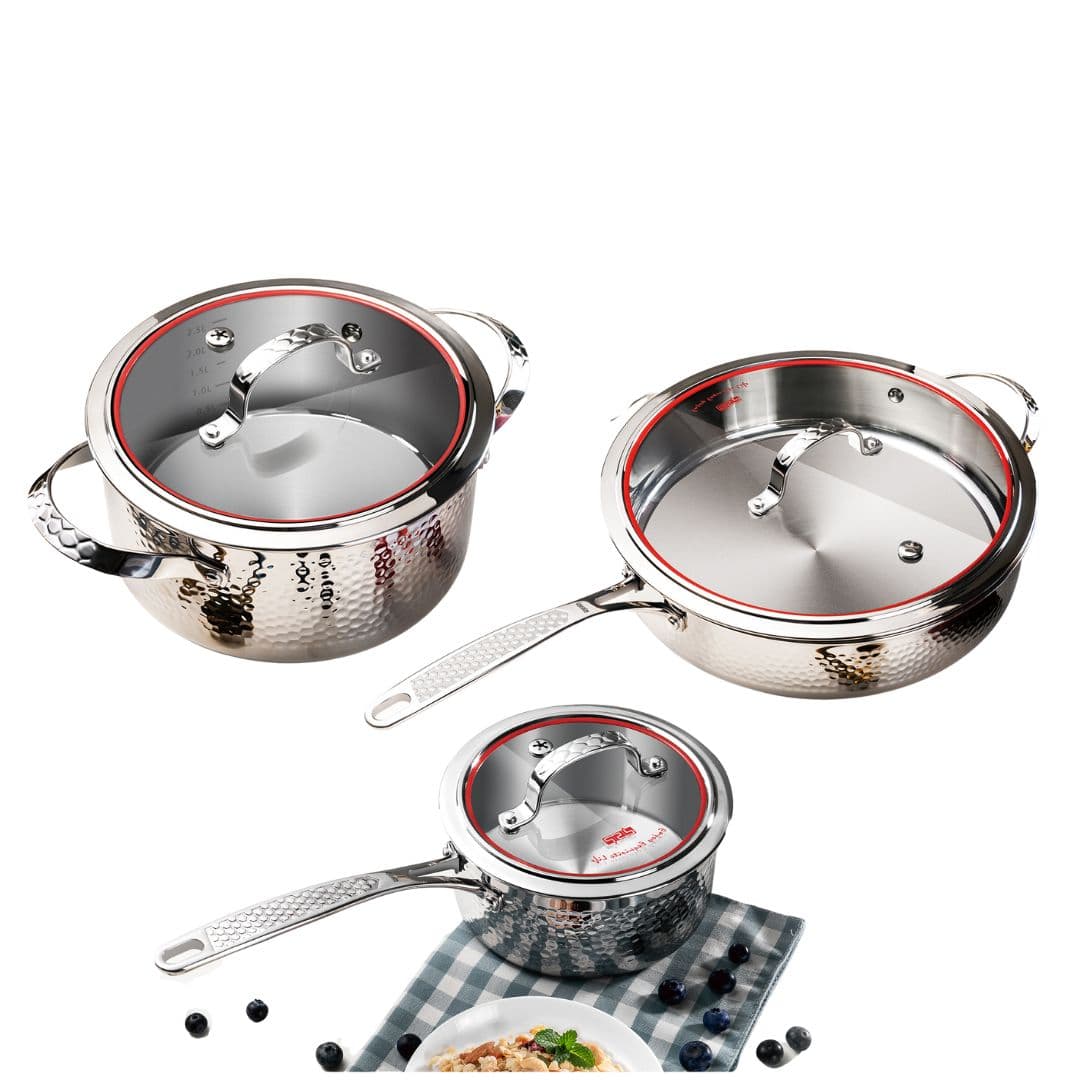 DSP Set 5 cope Tenxheresh Inoksi 304 Premium CS001-S01