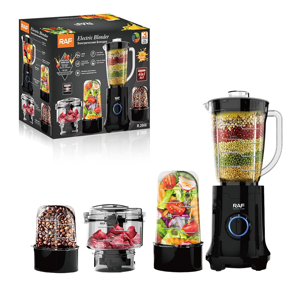 Blender 4 në 1 RAF R.2866 400W – Blender Multifunksional për Kuzhinë