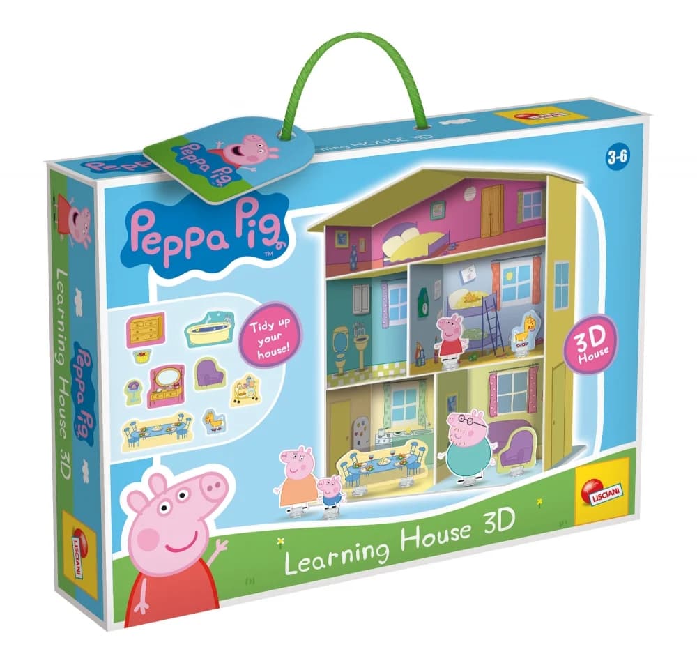 Shtëpi Edukative 3D Peppa Pig | Learning House 3D