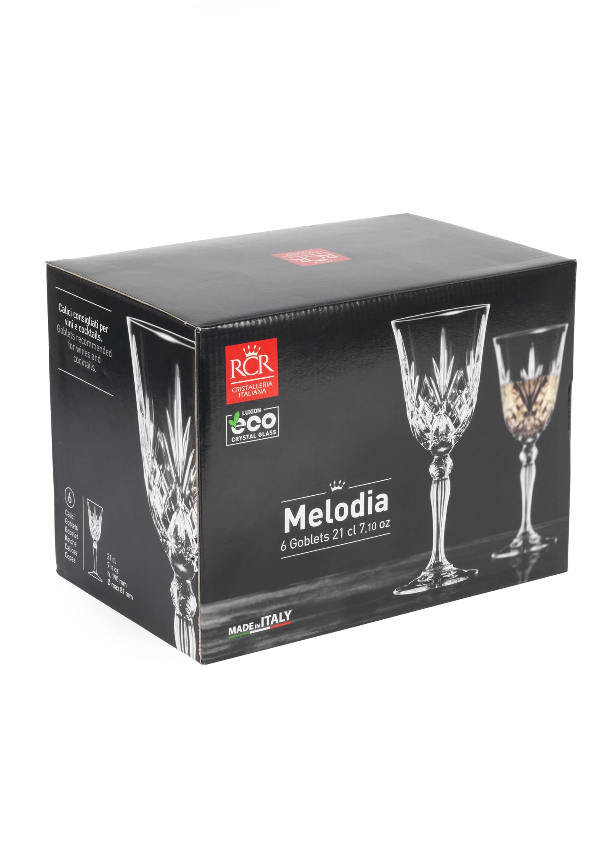 Melodia 6 Goblets 5CL – Gota Likeri Elegante