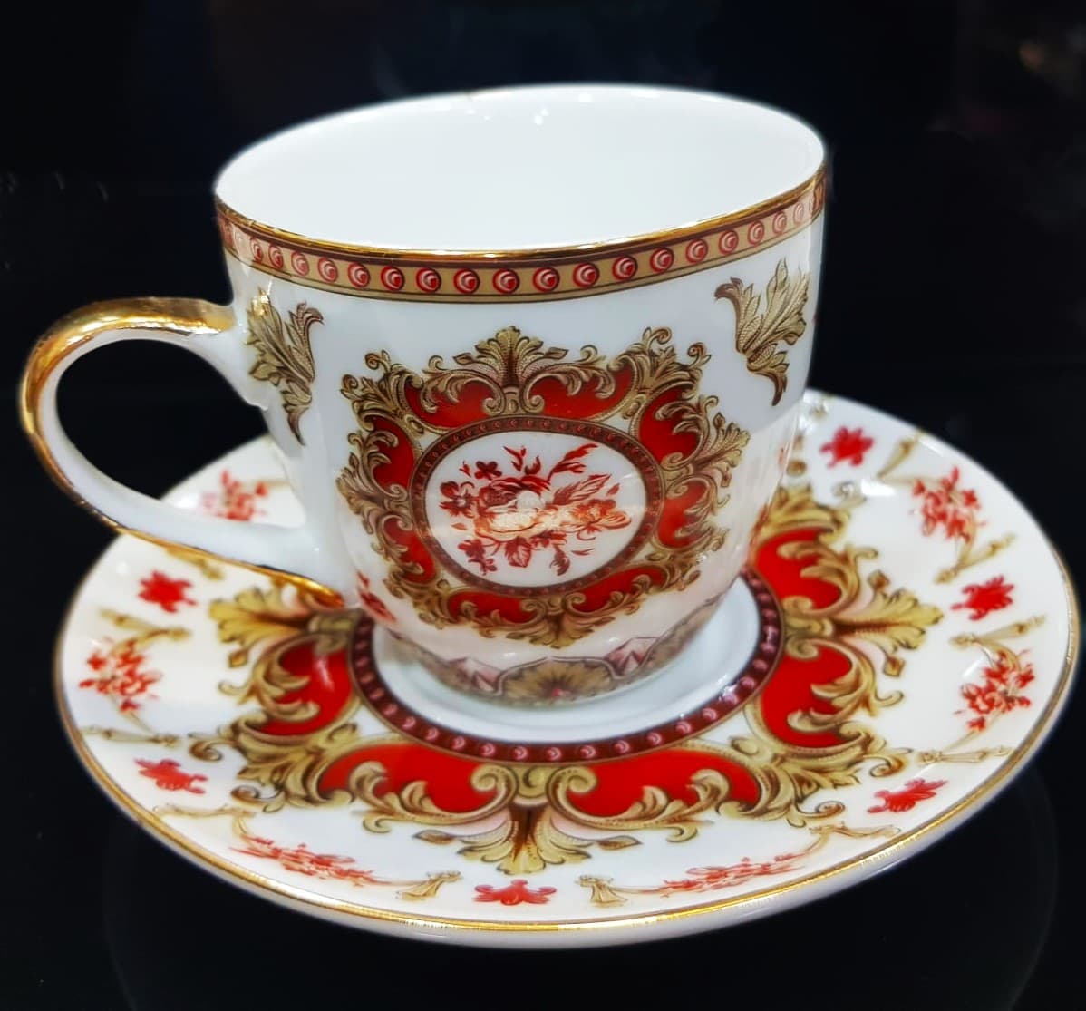 Set 6CP Filxhane Kafeje Porcelani FINE CHINA Oriana Ferelli