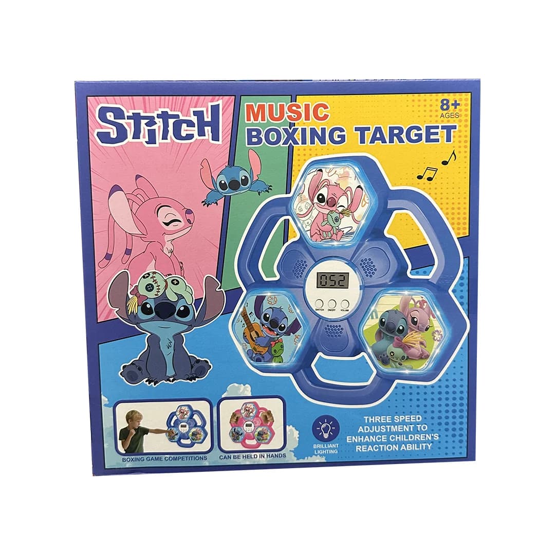 Loder Boksi Muzikore Stitch 3 Zona me Drita per Femije