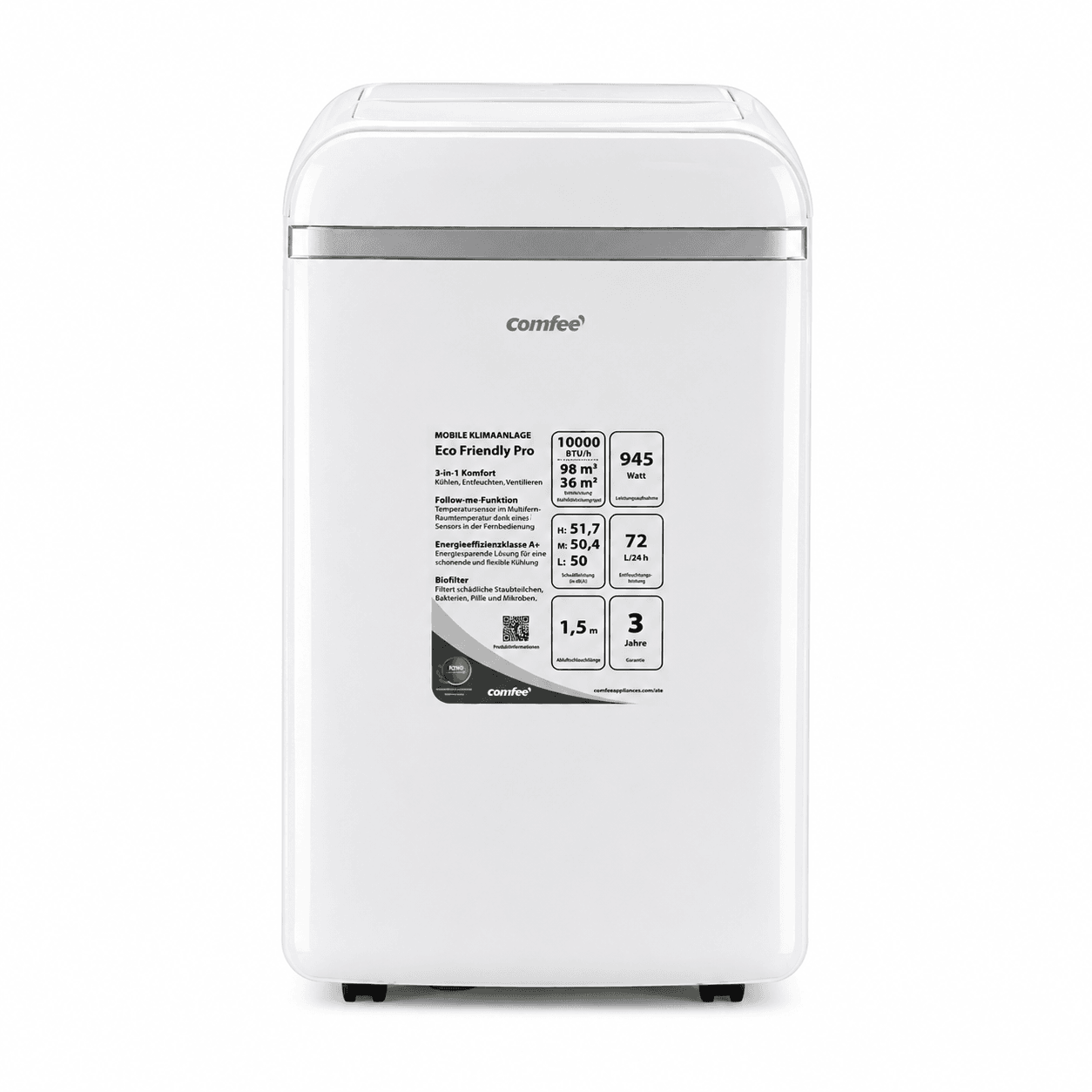 Kondicioner portativ Comfee Eco Friendly Pro 10000 BTU/h
