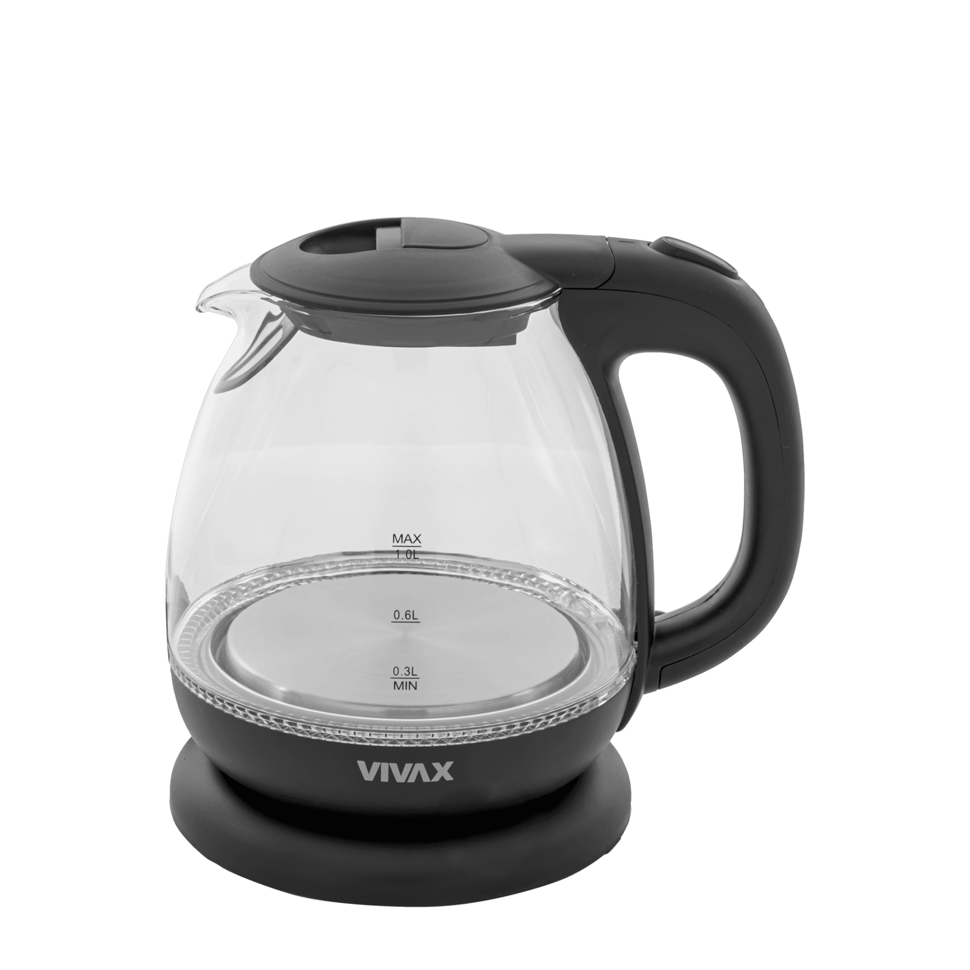 Ngrohëse Uji / Ibrik Elektrik VIVAX WH-100G 2200W 1L me trup qelqi