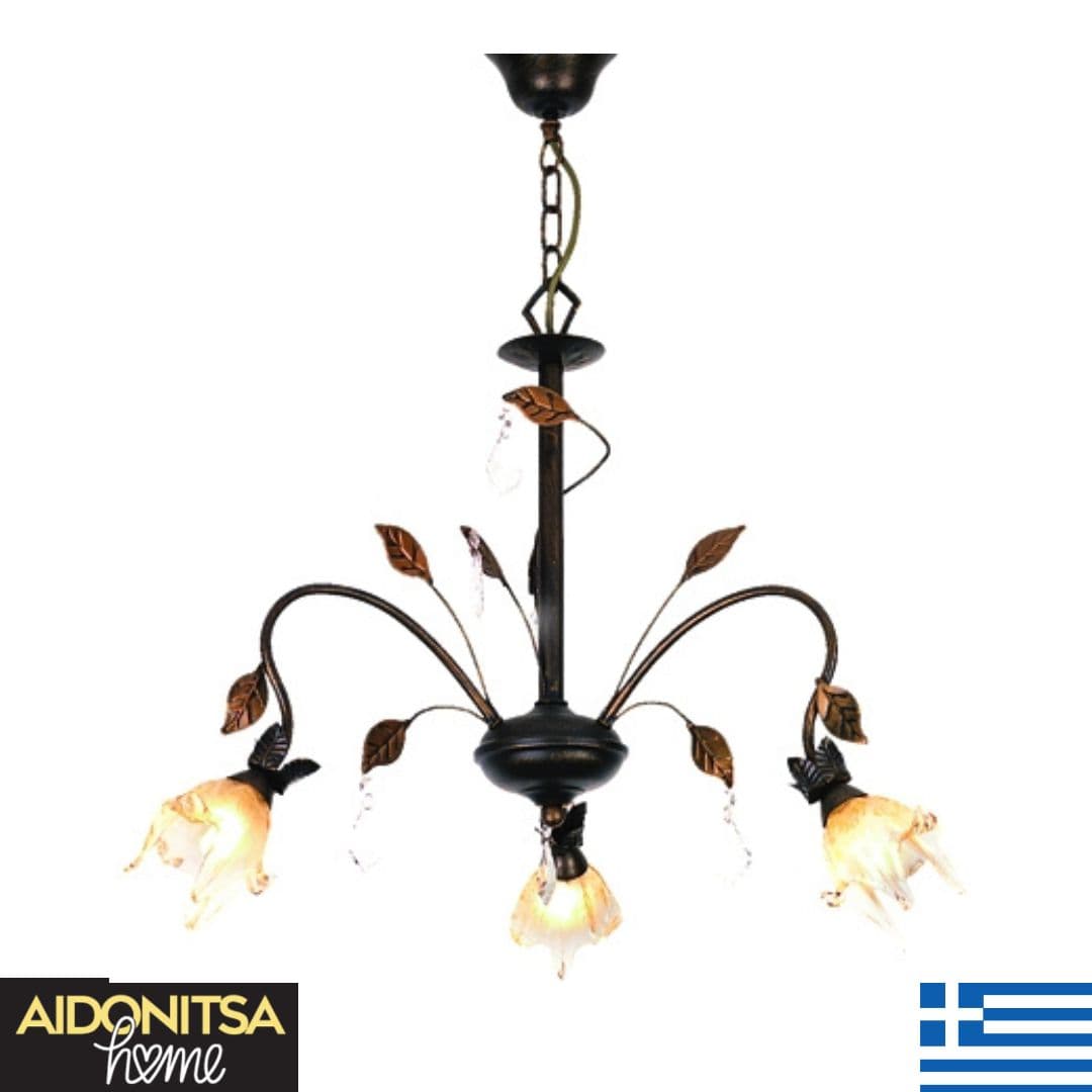 Abazhur Tavani Qelqi Murano F460 BRONX 3xG9 Llampa LED