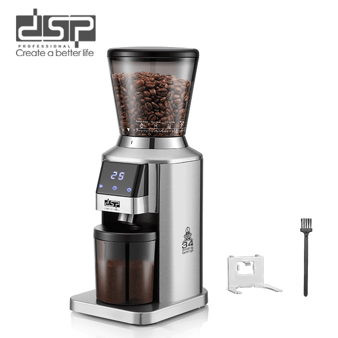 Mulli Kafeje Profesional DSP KA3159 – Burr Grinder 34 Nivele, LCD