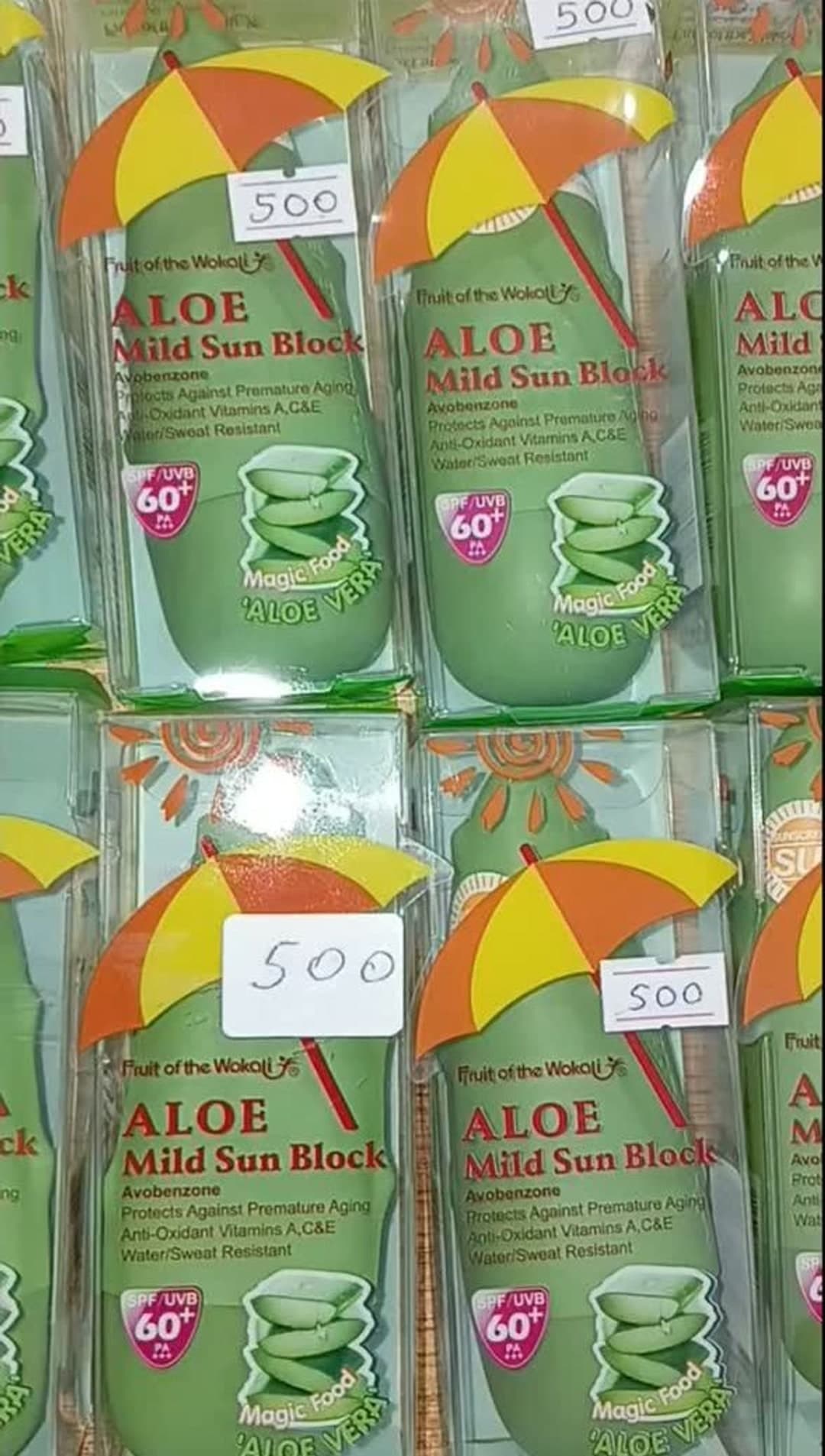 Krem dielli Aloe Mild Sun Block SPF 60+