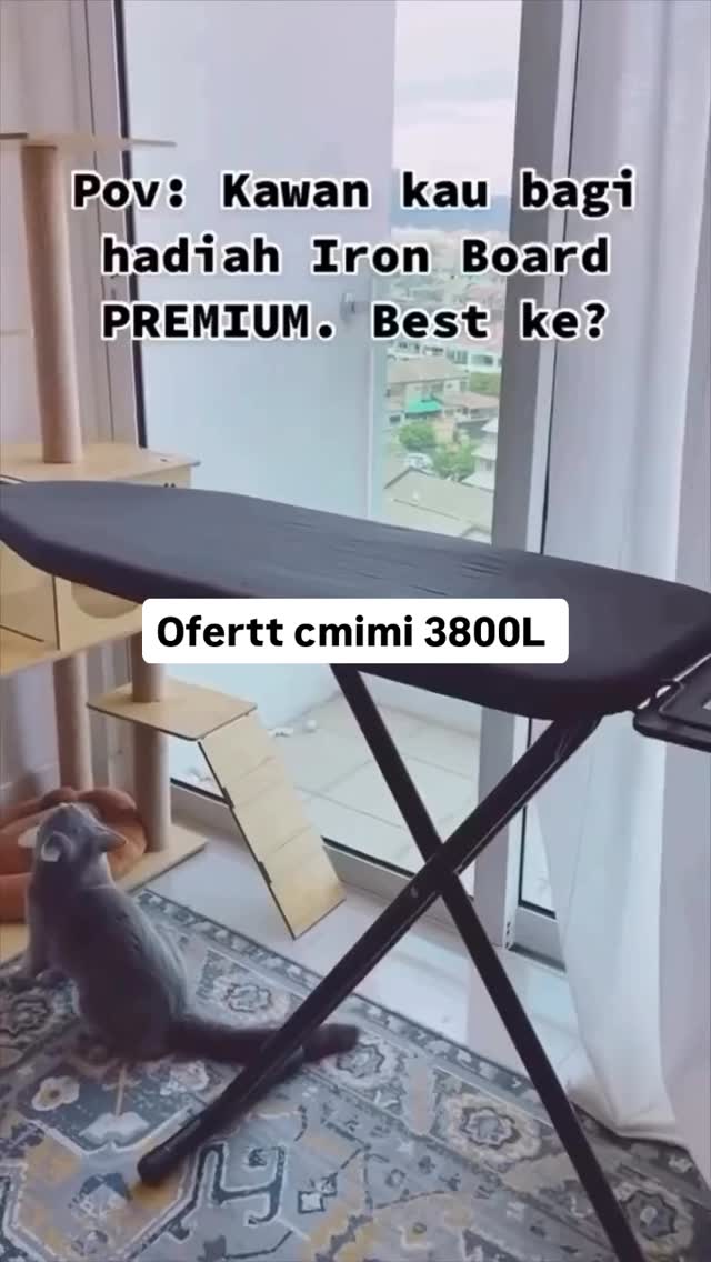 Tavolinë hekurosjeje gri