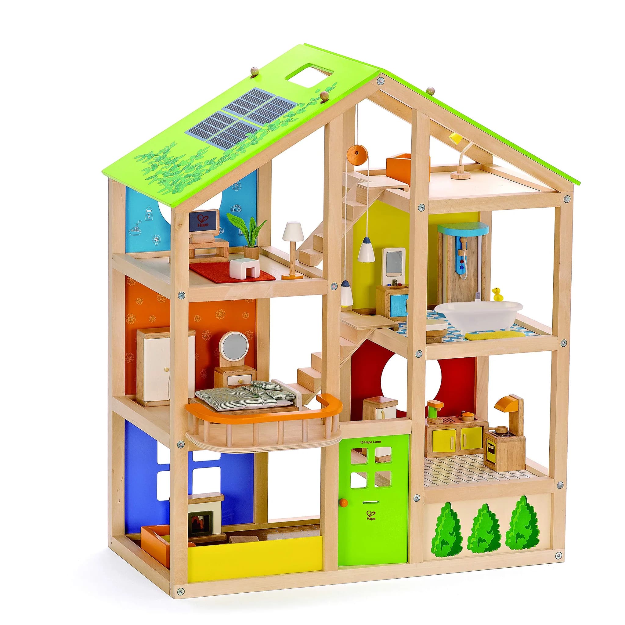 Hape All Season House – Shtëpi Kukullash e Mobiluar