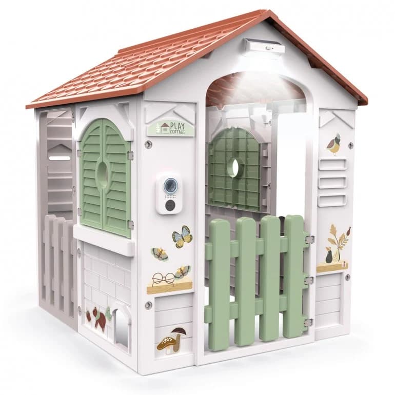 Shtëpi Lodrash Play Cottage për Fëmijë | Shtëpi Plastike me Dritë dhe Tinguj
