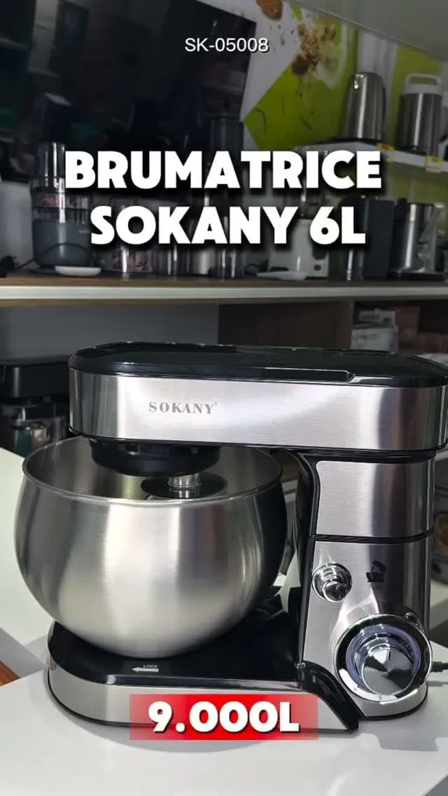 Mikser brumi Sokany SK-05008, 6 L, 1600 W