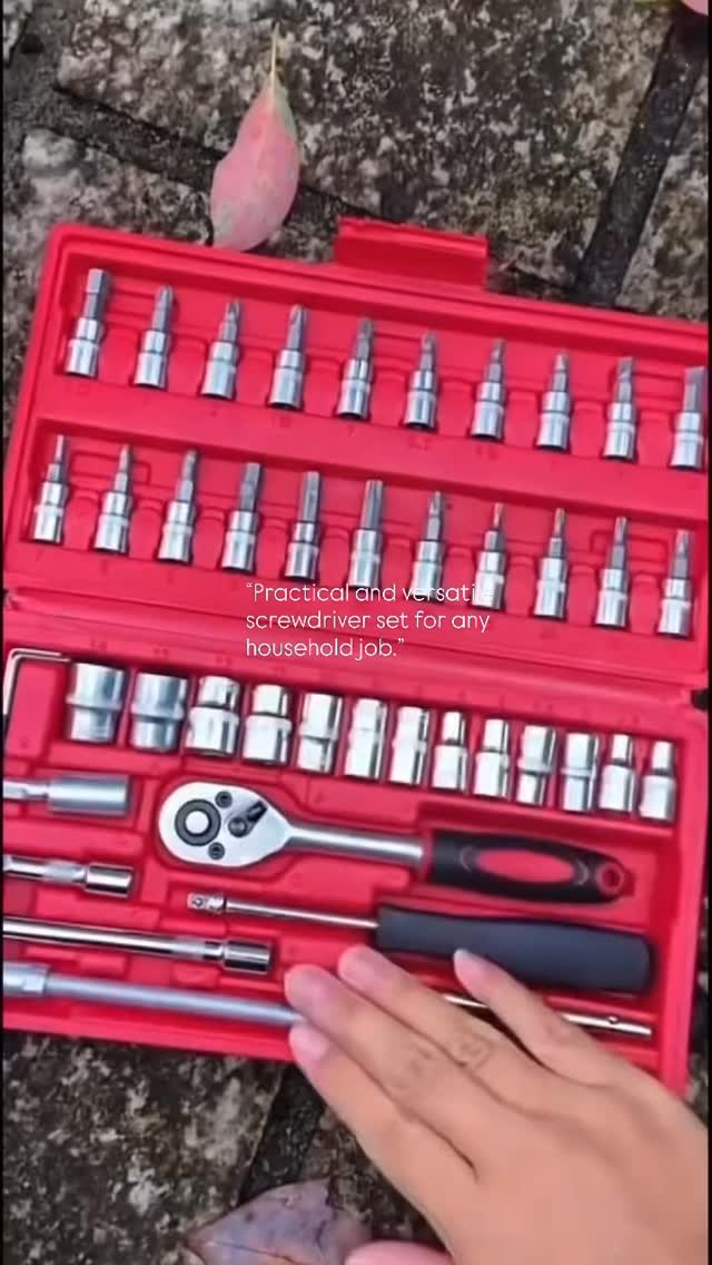 Set veglash 46 pjesë në kuti