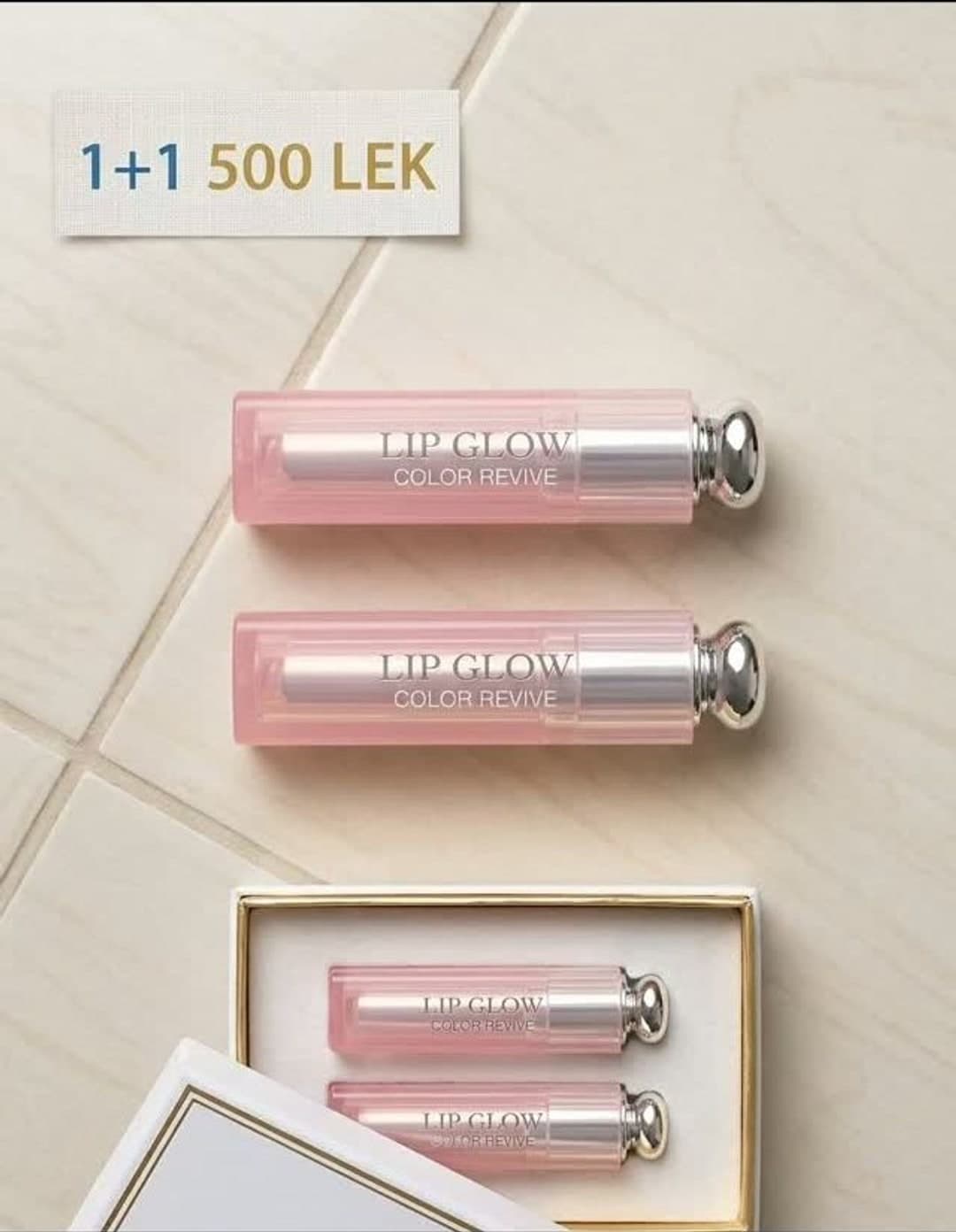 Balsam buzësh Lip Glow Color Revive – ofertë 1+1