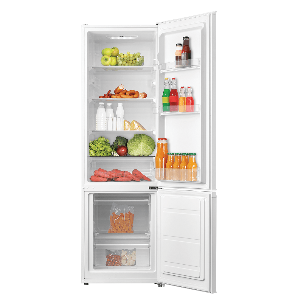Frigorifer VIVAX DD-207E W – 204L, Ftohje Konvencionale, Klasa E Energjie