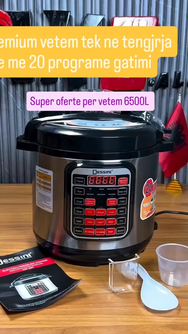 Multicooker Dessini 6 L me 20 programe