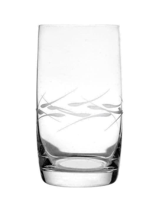 Dafne Gota Uji Set 6 Cope 380ml Kristal Bohemia