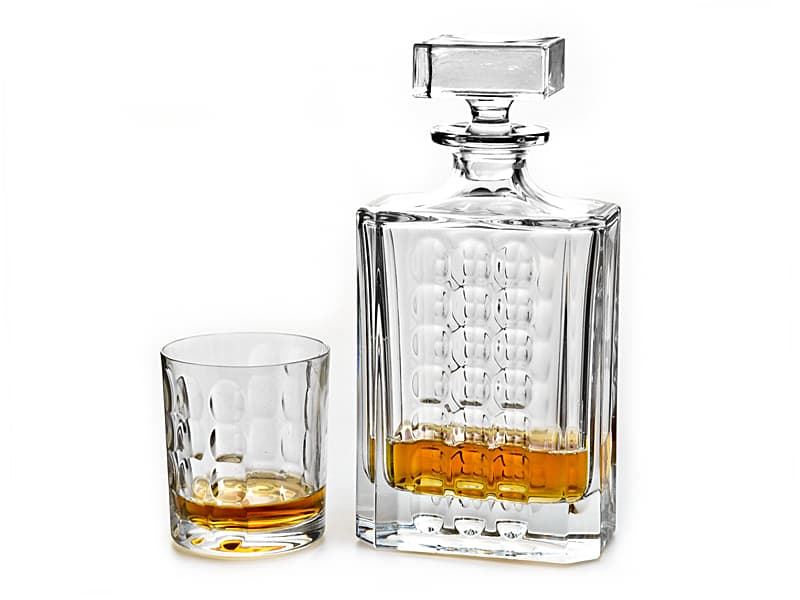 Scale Dekanter/Shishe 700ml Kristal Bohemia