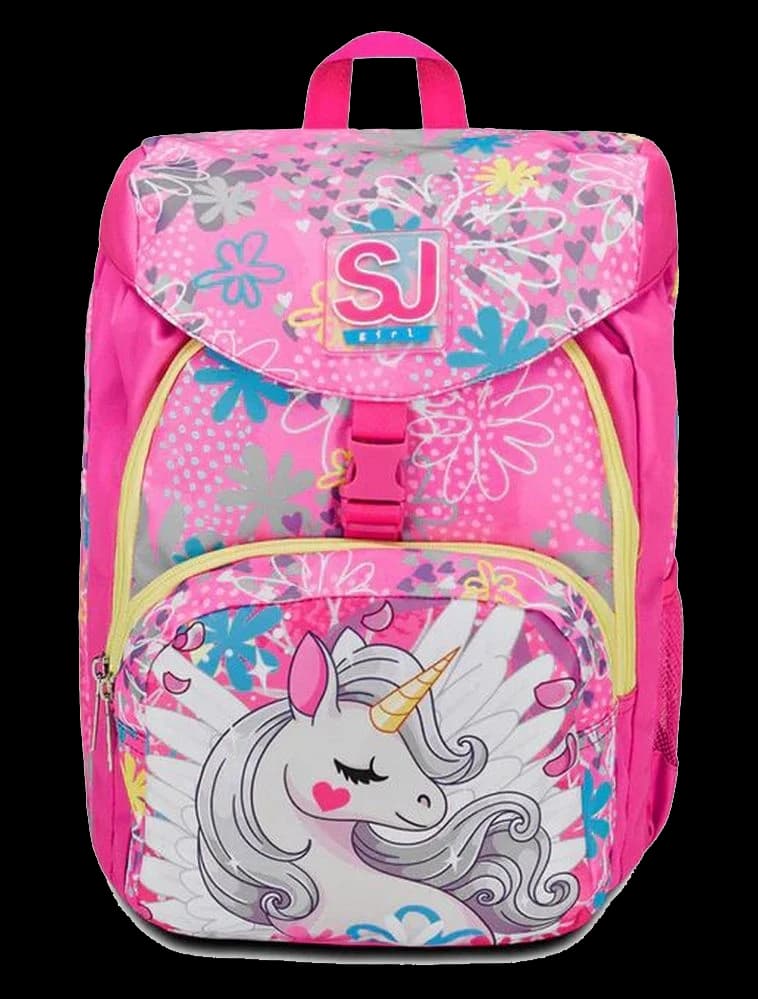 Çantë Shkolle SJ Girl Unicorn – Rozë