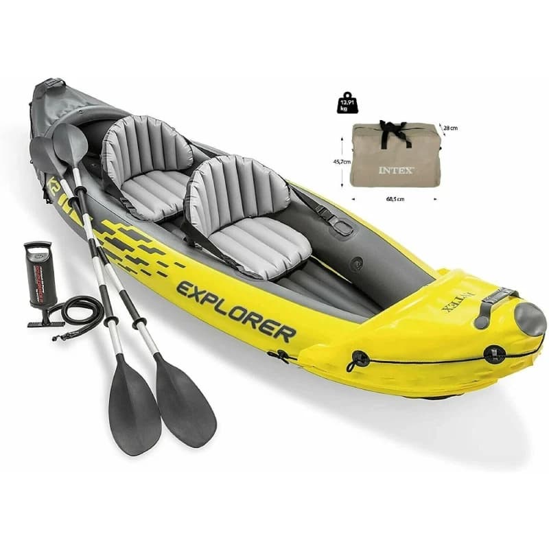 Intex Explorer K2 Kayak me 2 Vende – Set Profesional per Liqen & Lume