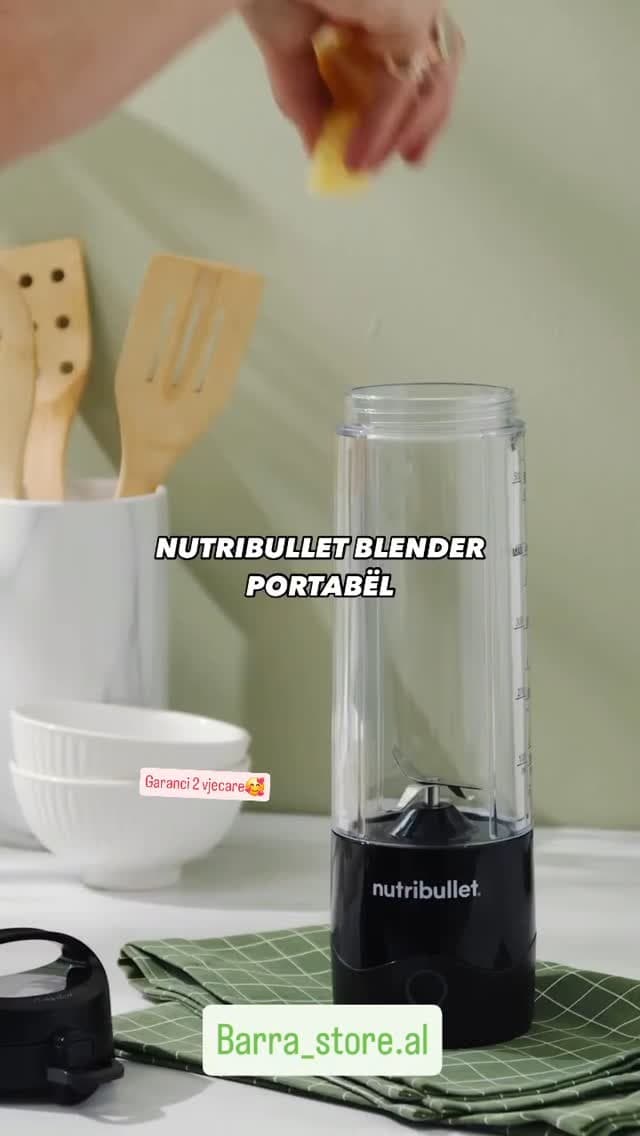 Blender portativ NutriBullet 475 ml, me karikim USB