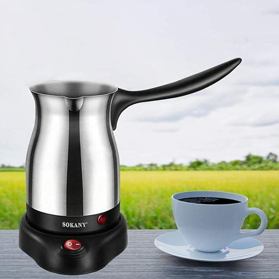 Xhezve Elektrike Inoksi Kafe/Caj 0.5L 800W DL-203