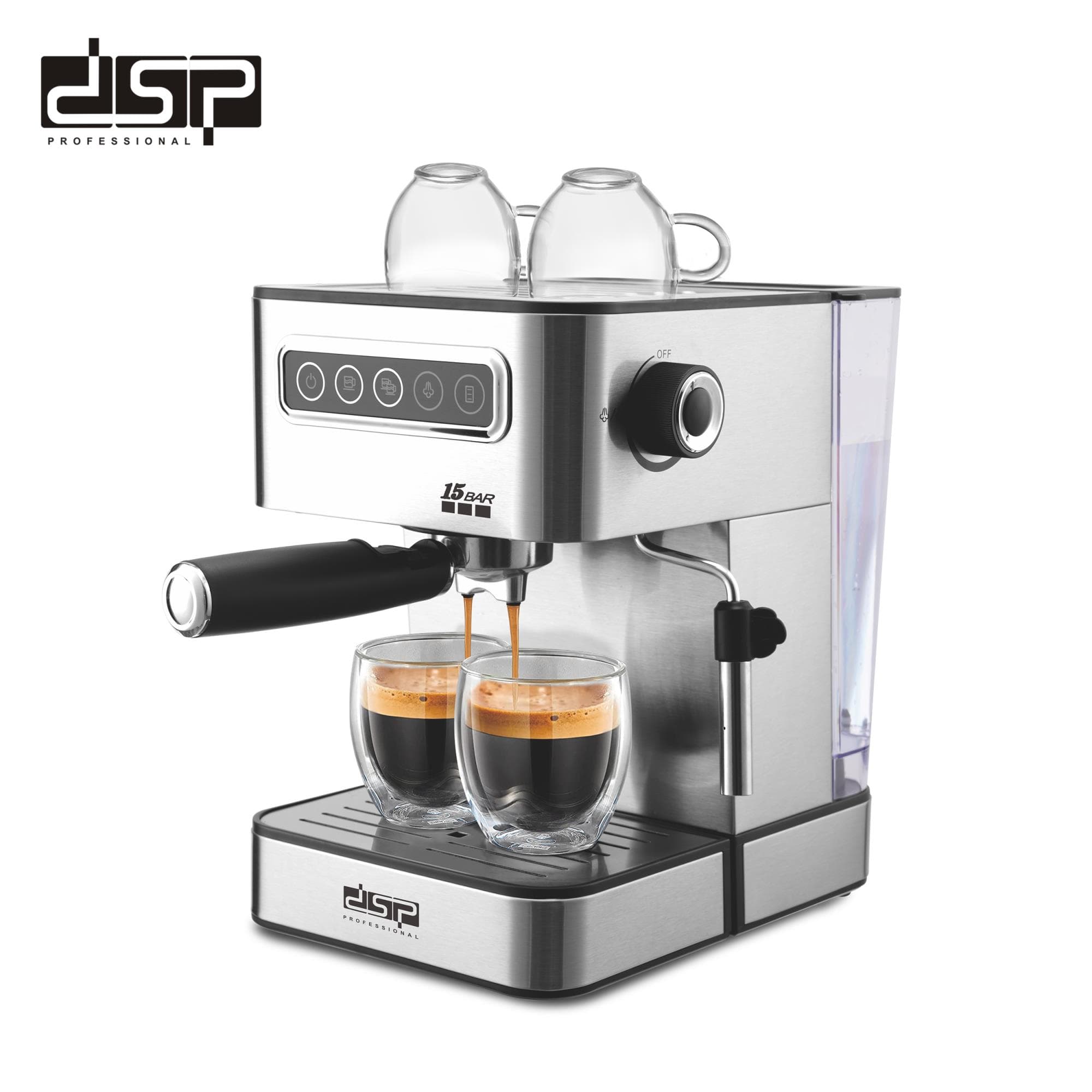 Ekspres me Kafe te Bluar KA3092 850W 15Bar DSP Professional
